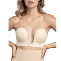 BYE-BRA - BRA WITHOUT HANDLES SHAPE U BEIGE CUP B