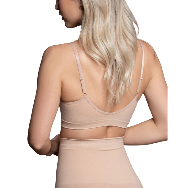 BYE-BRA - MEDIUM CONTROL BRA SEAMLESS BEIGE
