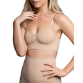 BYE-BRA - MEDIUM CONTROL BRA SEAMLESS BEIGE