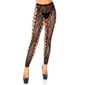 LEG AVENUE - FOOTLESS CROTHLESS TIGHTS