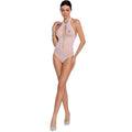 PASSION - WOMAN BS088 WHITE BODYSTOCKING