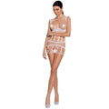 PASSION - WOMAN BS089 WHITE BODYSTOCKING