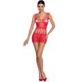 PASSION - WOMAN BS090 RED BODYSTOCKING