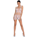 PASSION - WOMAN BS090 WHITE BODYSTOCKING