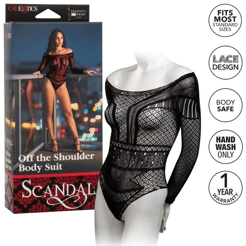 CALEXOTICS - SCANDAL SHOULDER BODY SUIT