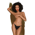 PENTHOUSE - TOO HOT TO BE REAL THONG BLACK