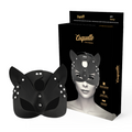 COQUETTE CHIC DESIRE - VEGAN LEATHER MASK WITH BUNNY EARS