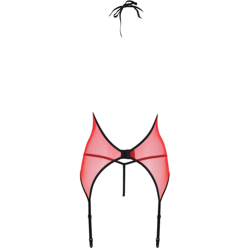 PASSION - PEONIA CORSET EROTIC LINE RED
