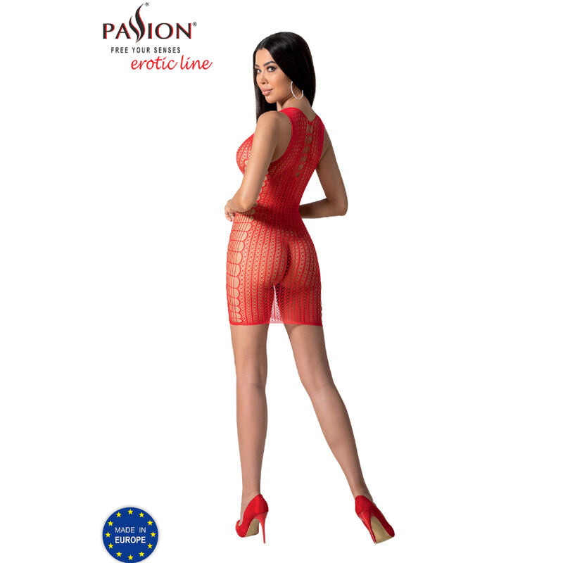 PASSION - BS097 RED BODYSTOCKING
