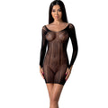 PASSION - BS101 BODYSTOCKING BLACK