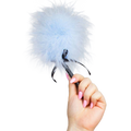 SECRETPLAY - LIGHT BLUE MARABOU DUSTER