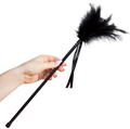 SECRETPLAY - BLACK FEATHERS 40 CM