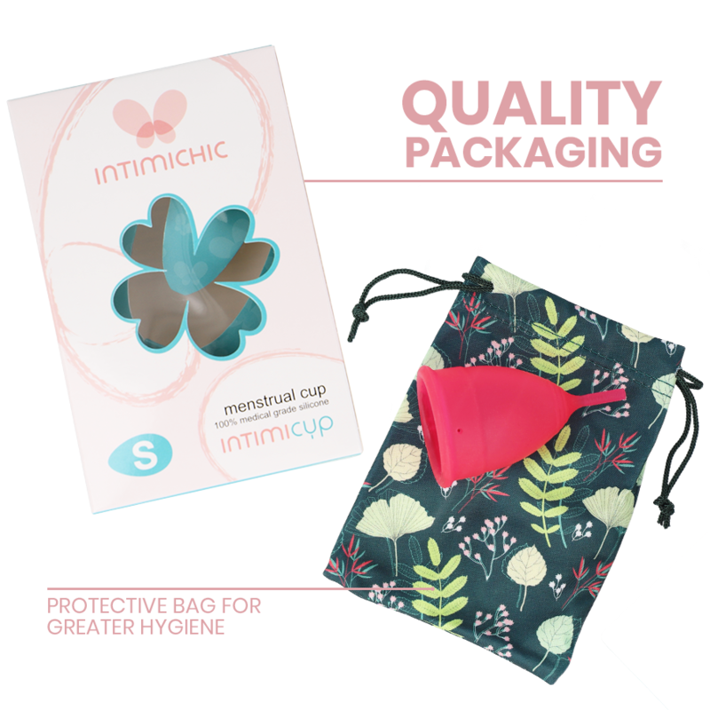 INTIMICHIC - MENSTRUAL CUP MEDICAL GRADE SILICONE