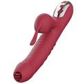 ARMONY - SUCK VIBRATOR & SUCKER WITH STIMULATING TONGUE BURGUNDY