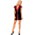 LIVCO CORSETTI FASHION - KUMIKO LC 90428 DRESSING GOWN + PANTY BLACK