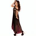 CHILIROSE - CR 3716 BABYDOLL LONG BLACK