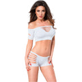 CHILIROSE - CR 3779 SET TWO PIECES WHITE