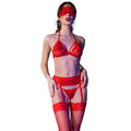 CHILIROSE - CR 4467 SET FOUR PIECES RED