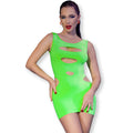 CHILIROSE - CR 4621 DRESS GREEN