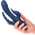 CALEXOTICS - VIBRATOR TRIPLE ORGASM BLUE