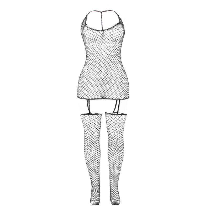 SUBBLIME - 951955 SHINY FISHNET BODYSTOCKING