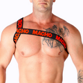 MACHO - ROMAN HARNESS RED