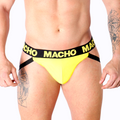 MACHO - MX25A JOCK LYCRA YELLOW