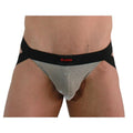 BURN - 001 JOCK SHINY BEIGE / BLACK