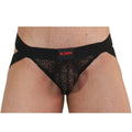 BURN - 005 JOCK LINGERIE BLACK