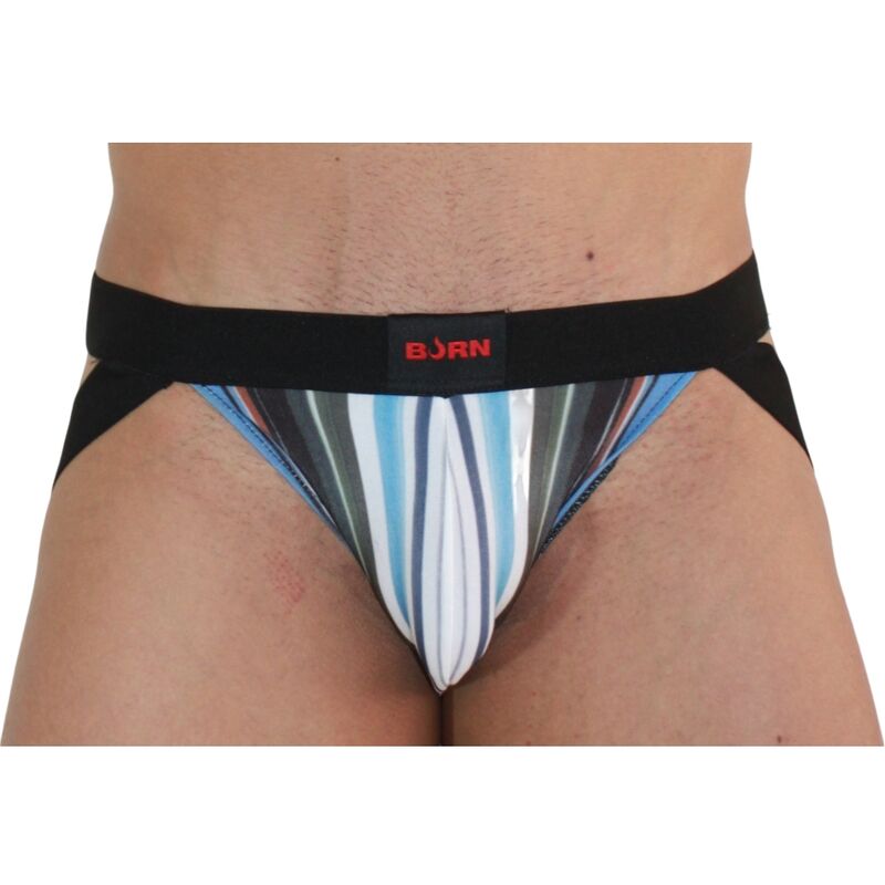 BURN - 009 JOCK MULTICOLOR / BLACK