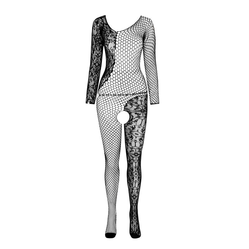 PASSION - BS 107 BODYSTOCKING BLACK