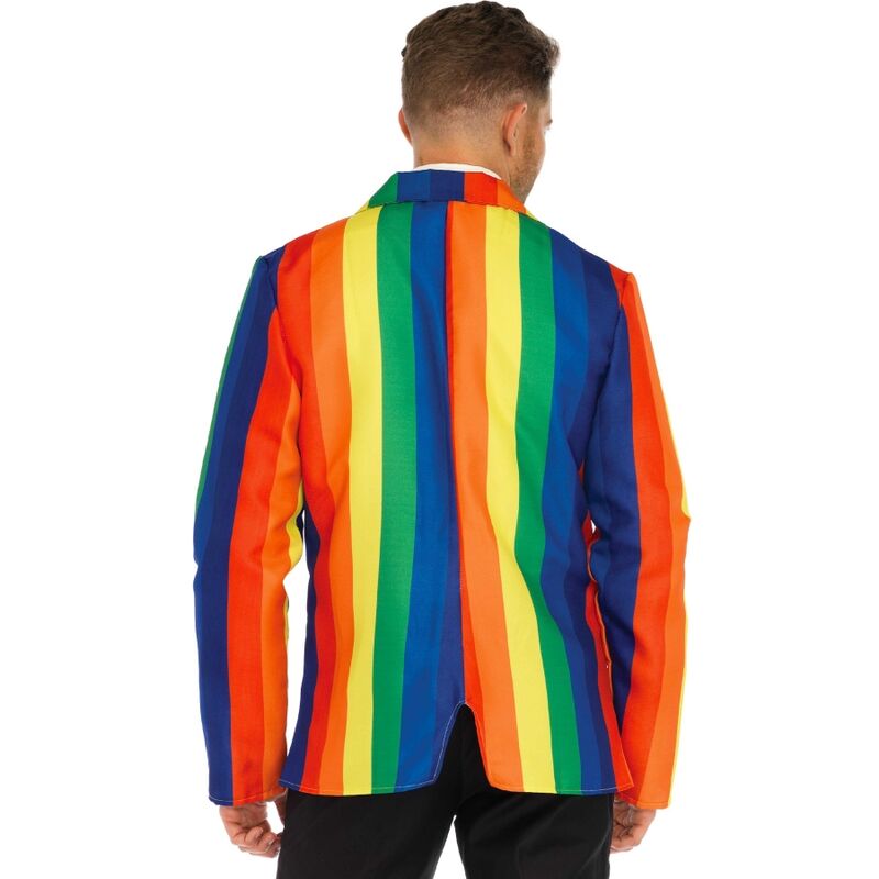 LEG AVENUE - BLAZER + TIE RAINBOW
