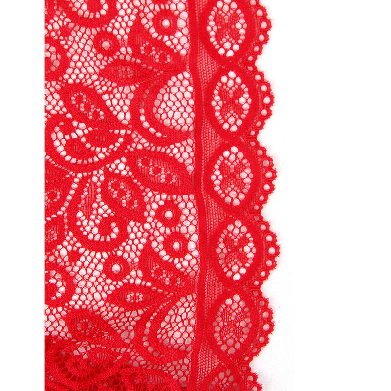 SUBBLIME - 953874 OPEN CUP BODYSUIT RED