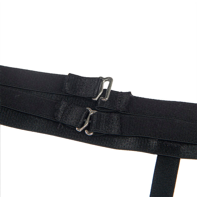 SUBBLIME - 954147 BODY WITH GARTER BELT BLACK