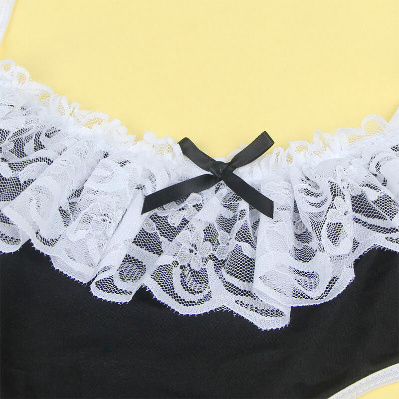 SUBBLIME - 954307 SEXY MAID COSTUME BLACK/WHITE