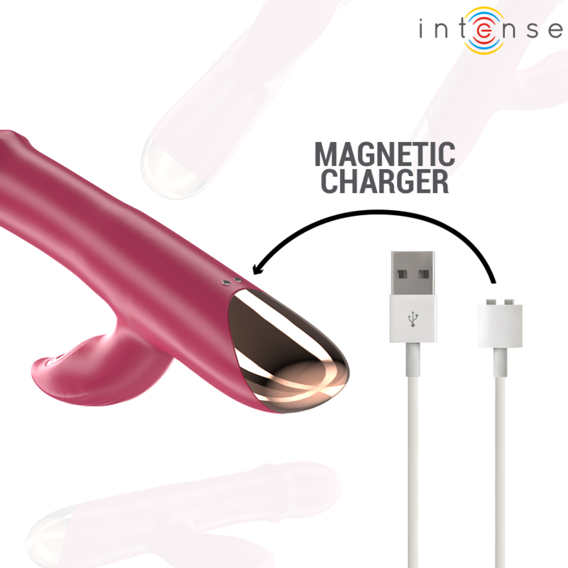 INTENSE - CHLOE MULTIFUNCTION VIBRATOR 3 IN 1 RED