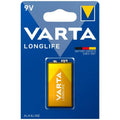 VARTA - LONGLIFE ALKALINE BATTERY 9V LR61 BLISTER*1