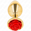 KINK -  PLUG ANAL GOLD ROSE RED