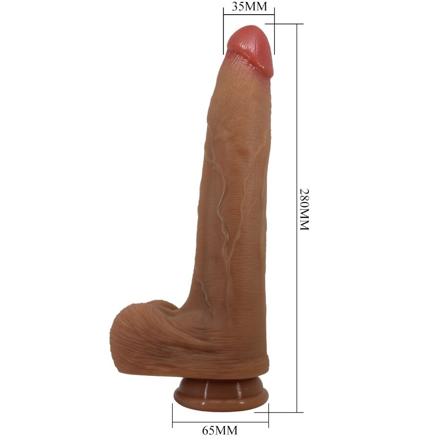 PRETTY LOVE - ADLEY ULTRA REALISTIC DILDO 28 CM
