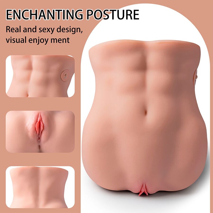 XISE - LYDIA FEMALE VAGINA MASTURBATOR WITH THRUSTING 25 CM
