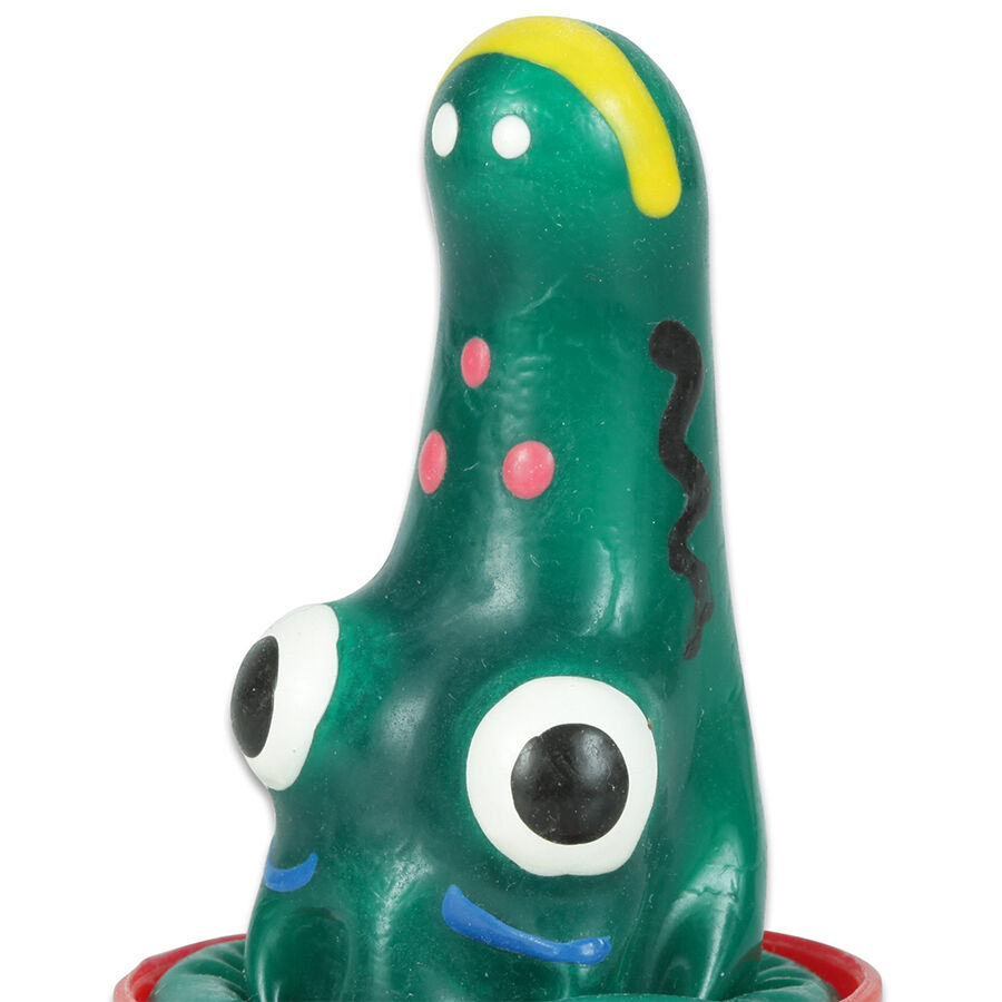 CONDOMERIE - HANDPAINTED NOVELTY CONDOMS CROCODILE MODEL 1