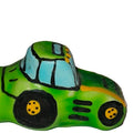 CONDOMERIE - HANDPAINTED NOVELTY CONDOMS TRACTOR GREEN
