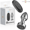 INTENSE - ANAL PLUG 10 VIBRATIONS METAL WITH REMOTE CONTROL