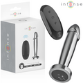 INTENSE - ANAL PLUG 10 VIBRATIONS METAL DILDO WITH REMOTE CONTROL
