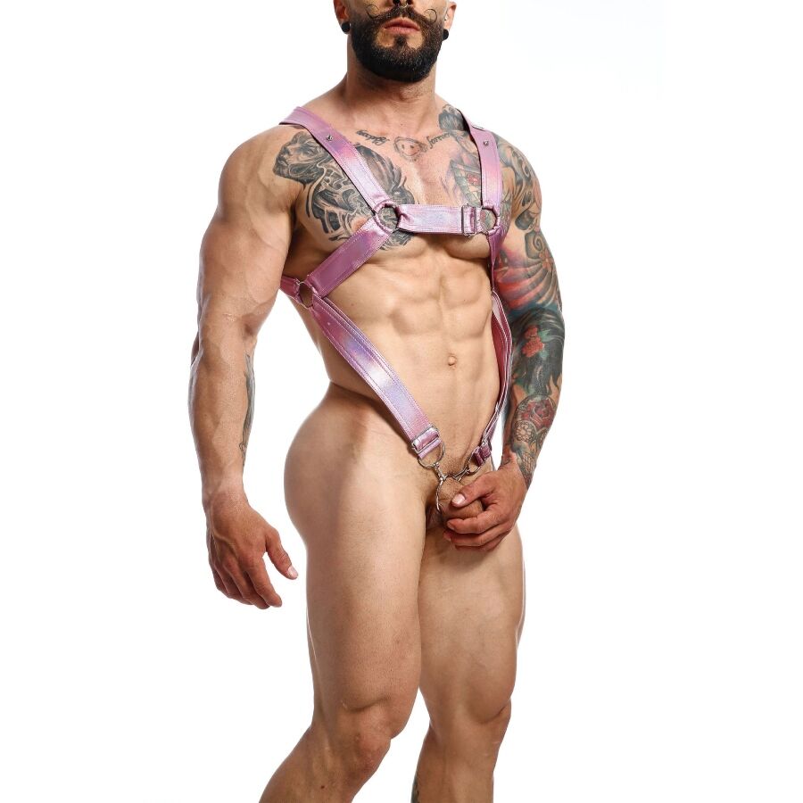 MOB - DNGEON CROSSED PENIS HARNESS