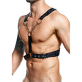MOB - DNGEON CROSSED BLACK CHAIN HARNESS