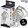 ADDICTED TOYS LOCKED - IRON CELL METAL PENIS CAGE