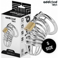 ADDICTED TOYS LOCKED - IRON CELL METAL PENIS CAGE 4 CM