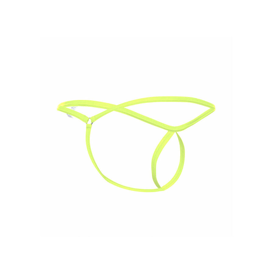 MOB - GREEN TEAR-SHAPED THONG SIZE S/M