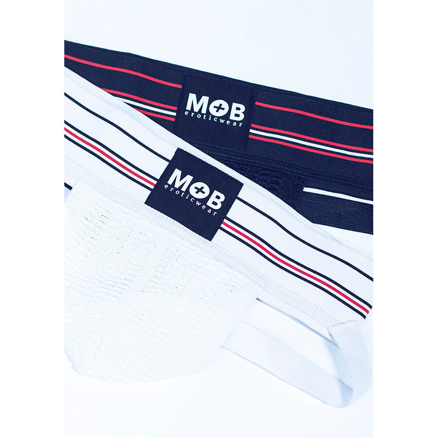 MOB - CLASSIC WHITE THONG SIZE L